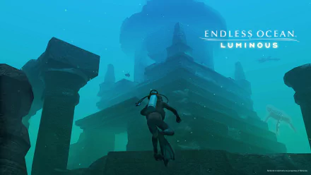 Endless Ocean HD Desktop Wallpaper | Background Image