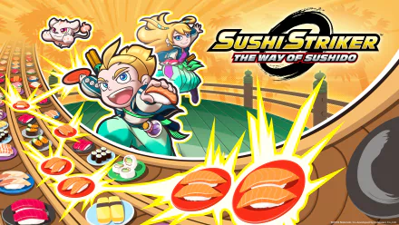 Sushi Striker: The Way of Sushido HD Desktop Wallpaper | Background Image
