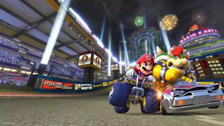 Mario Kart 8 Deluxe HD Desktop Wallpaper | Background Image