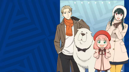 Anime Spy x Family Code: White HD Desktop Wallpaper | Background Image