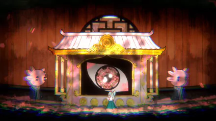 An HD desktop wallpaper and background featuring the video game Bo: Path of the Teal Lotus. The tag suggests the image is visually engaging and related to the game's theme.