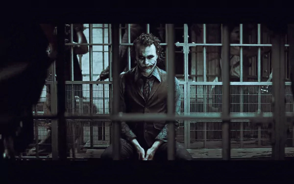 The Dark Knight Joker HD desktop wallpaper and background.