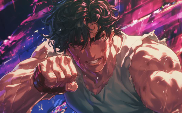 Baki Hanma - Yujiro Hanma Intense HD Wallpaper