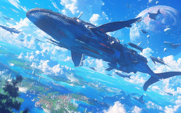  Whale Space Ship