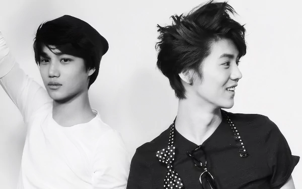  KAI (and LUHAN) [Wallpaper 4] | EXO - MAMA (Photoshoot; 4K UPSCALE)