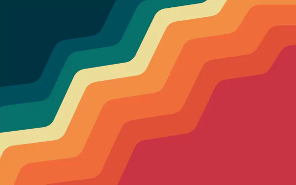 Wavy minimalist - Retro