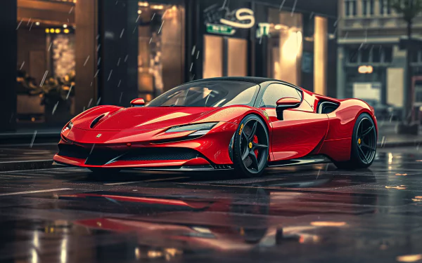 Ferrari SF90 Stradale HD Desktop Wallpaper | Background Image