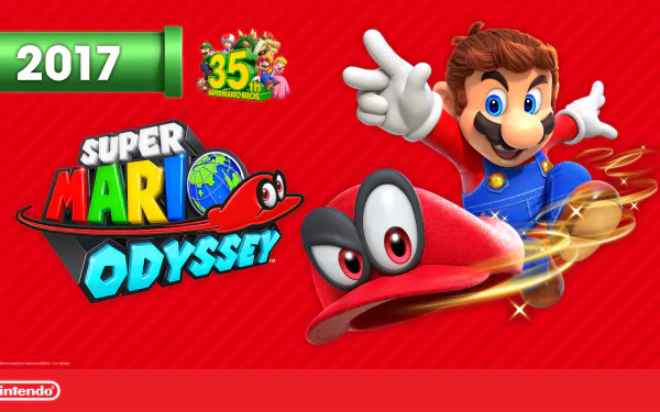 Super Mario Odyssey HD Desktop Wallpaper | Background Image