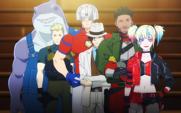 Anime Suicide Squad Isekai HD Desktop Wallpaper | Background Image