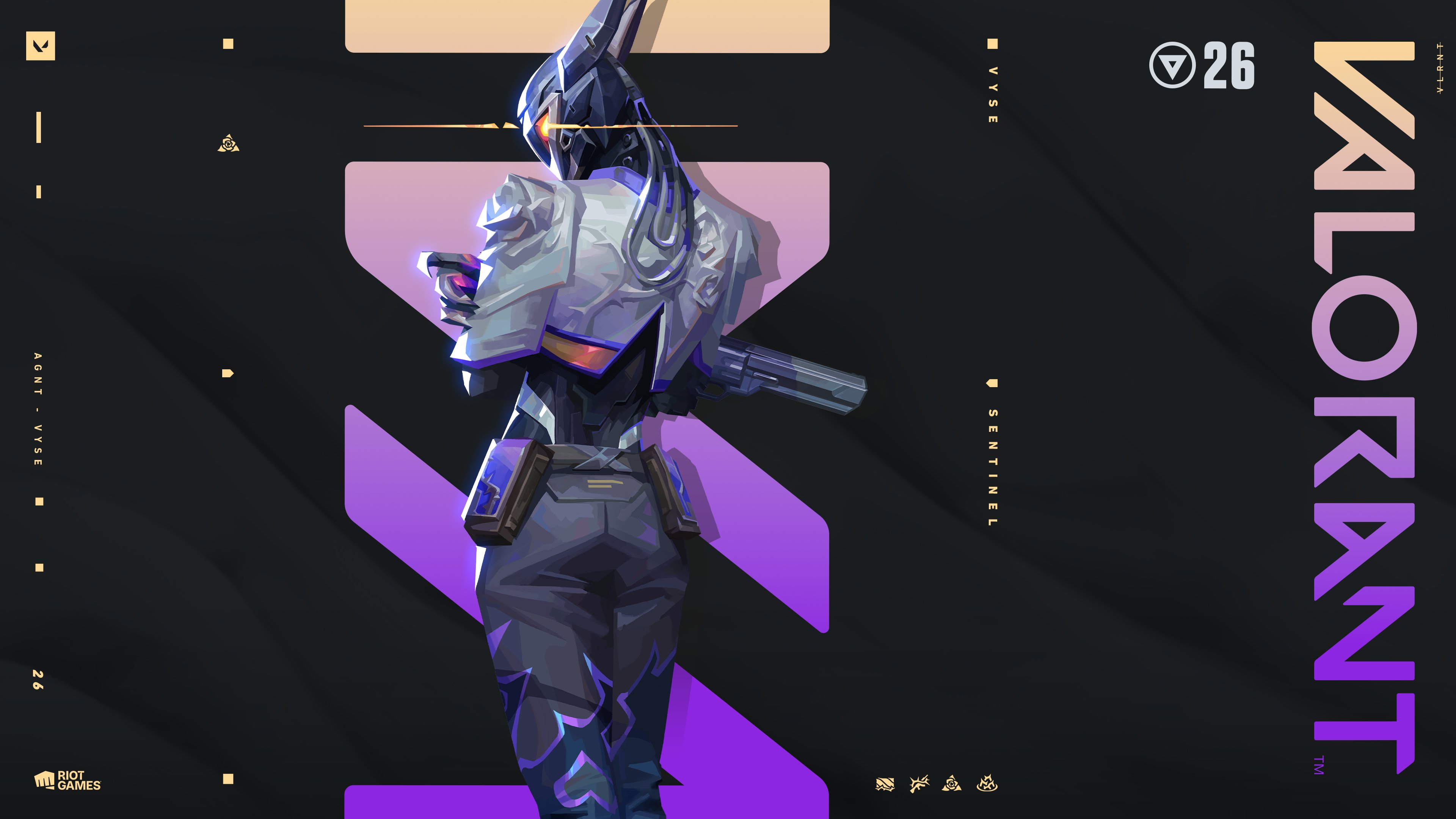 Download Valorant Video Game Vyse Valorant 4k Ultra HD Wallpaper