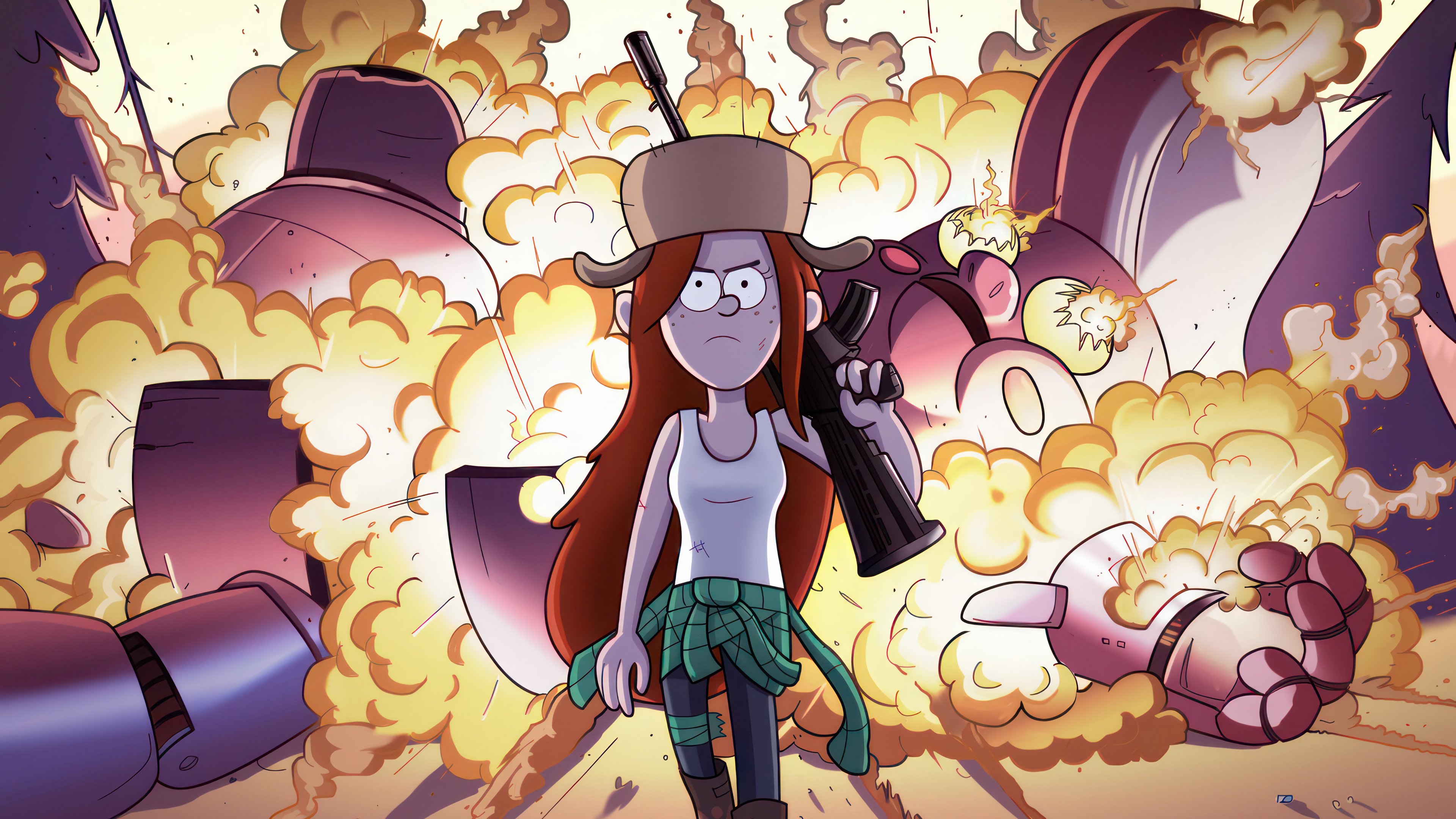Wendy Gravity Falls Anime