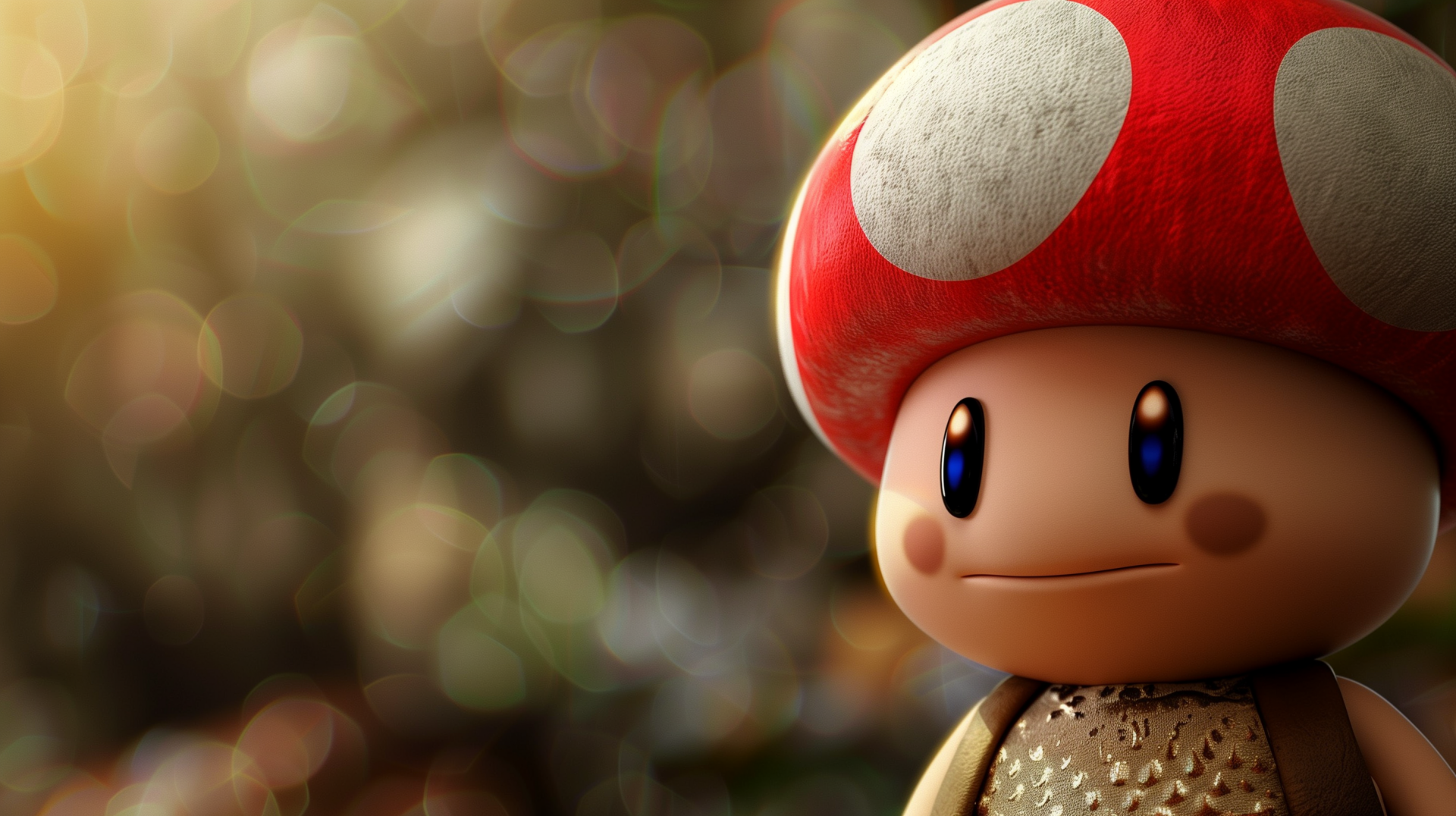 HD desktop wallpaper featuring Super Mario and Toad from the Mario franchise, showcasing vibrant colors and dynamic characters for a playful backdrop.