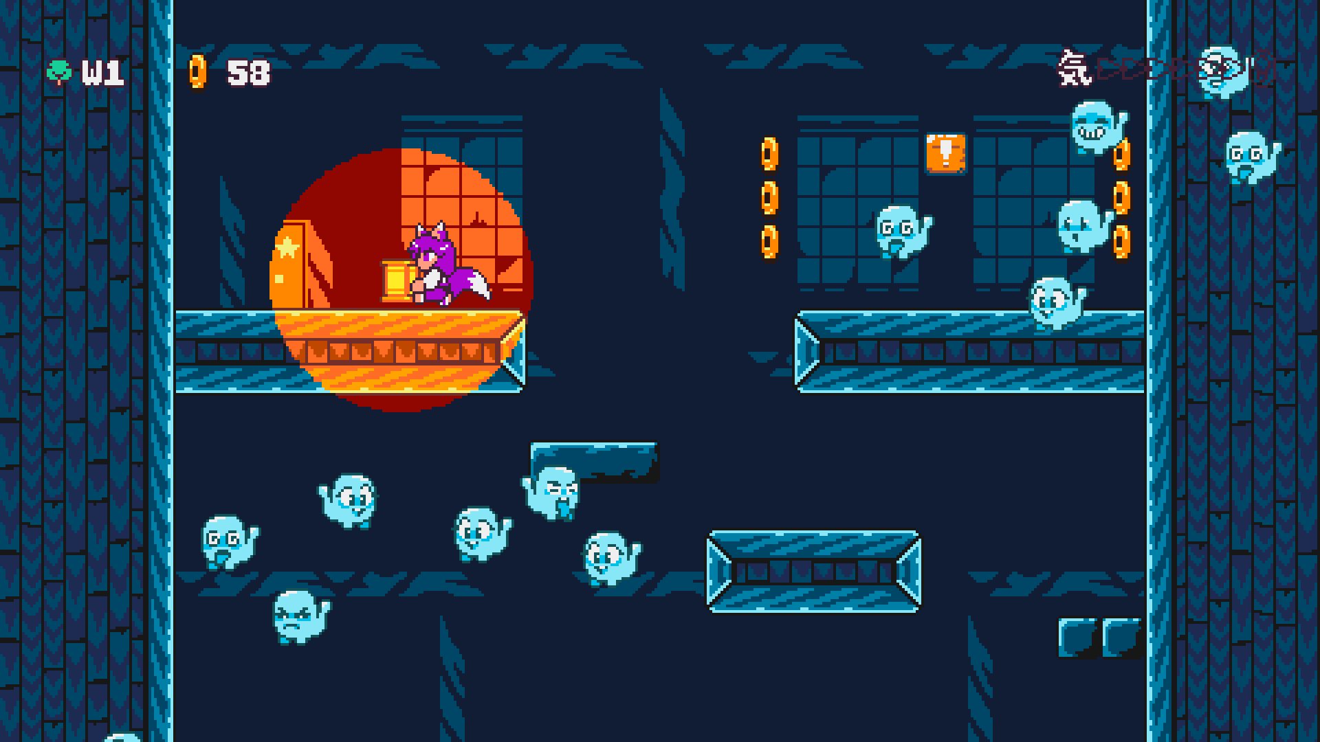 HD desktop wallpaper featuring vibrant art from the video game Kitsune Tails, showcasing its enchanting characters and landscapes.