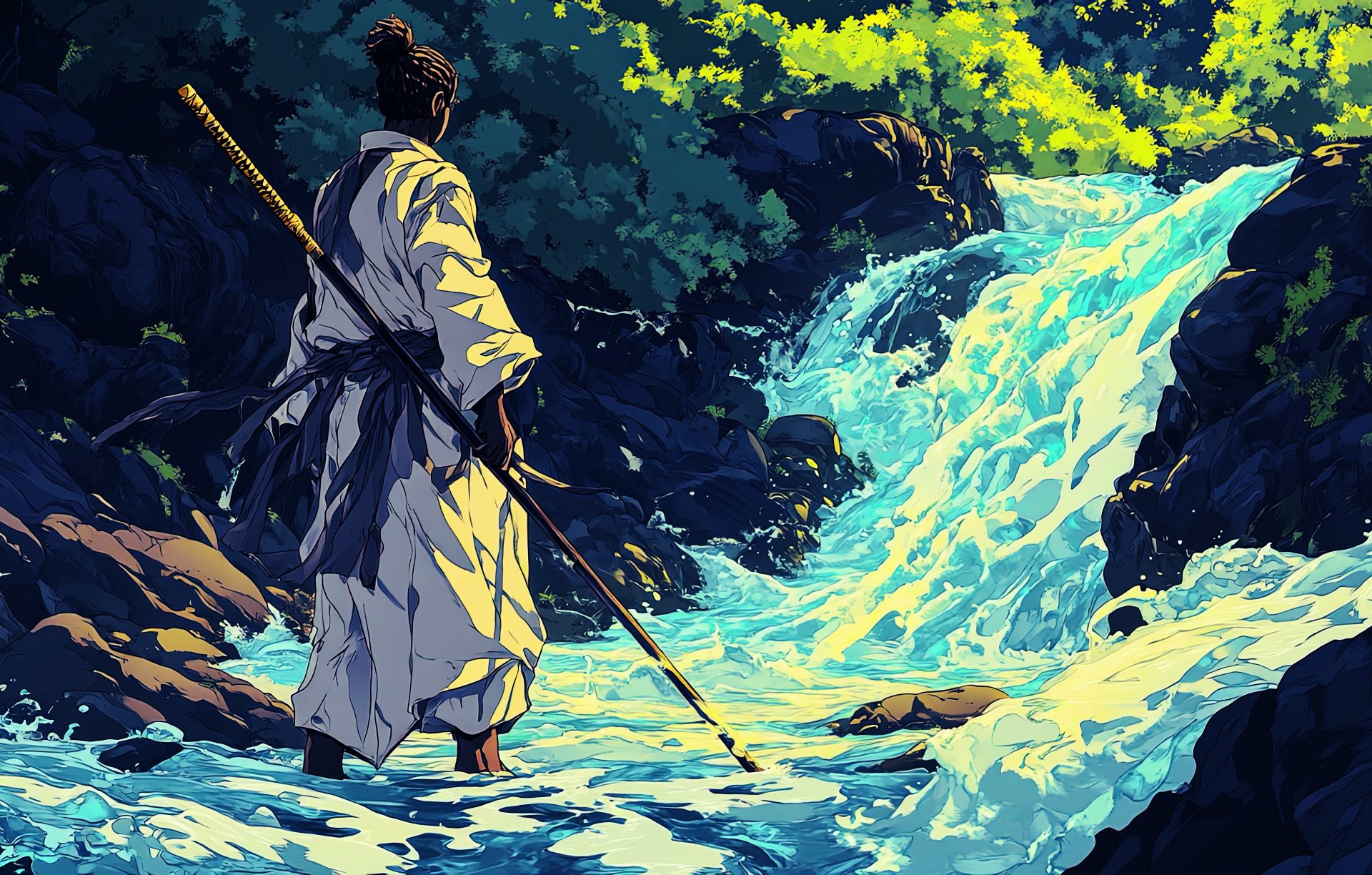 River monk by Maker_Production