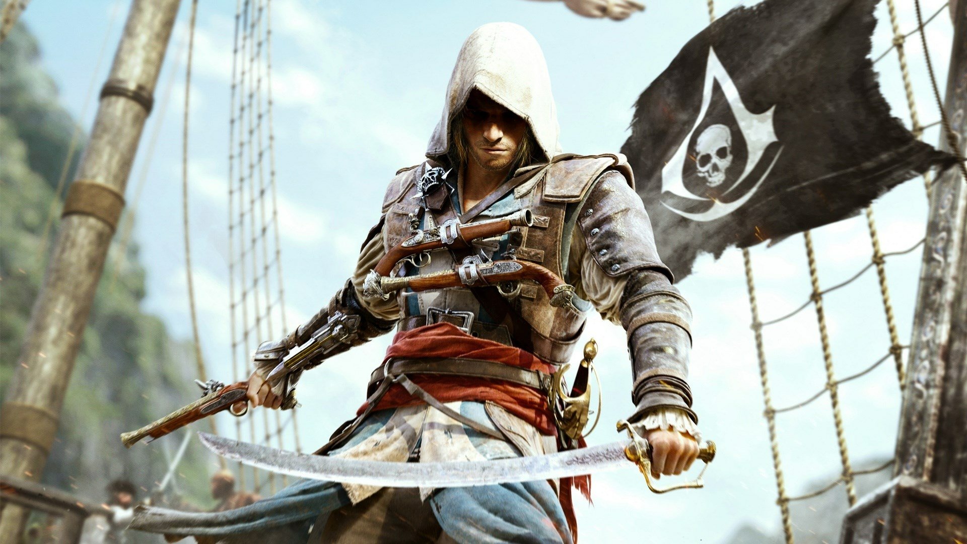 Download Assassin's Creed IV: Black Flag Edward Kenway Ubisoft HD Wallpaper