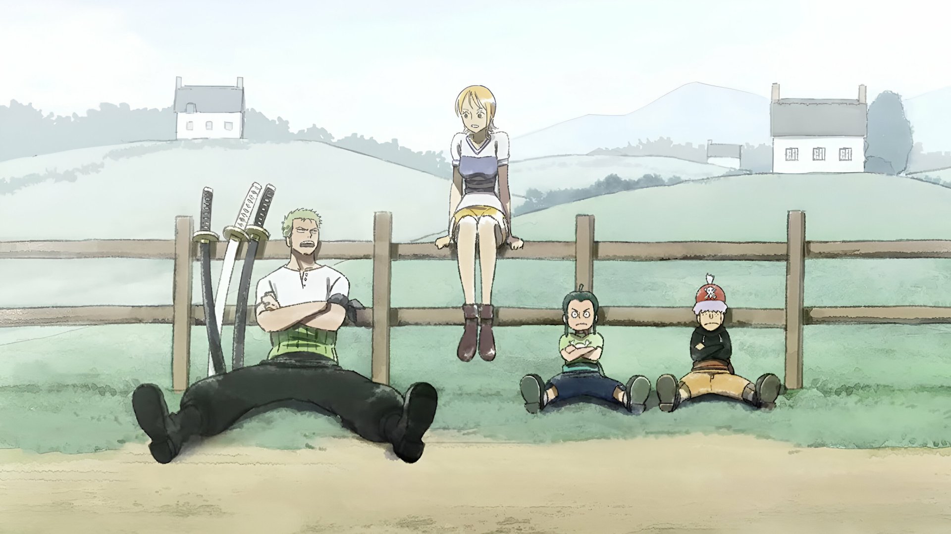 Download Anime The One Piece Roronoa Zoro Nami (One Piece) One Piece HD Wallpaper