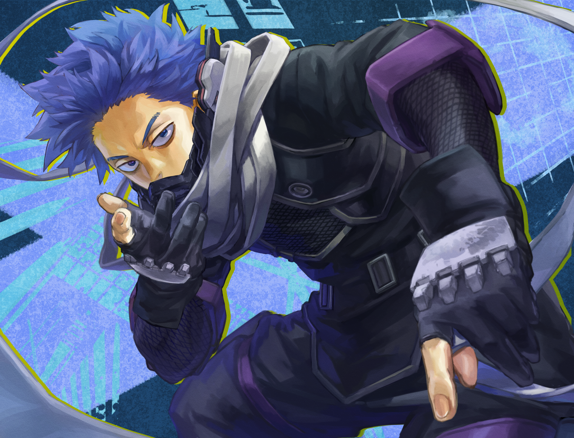 Download Anime My Hero Academia Shouta Aizawa 4k Ultra HD Wallpaper by 四方山与太話