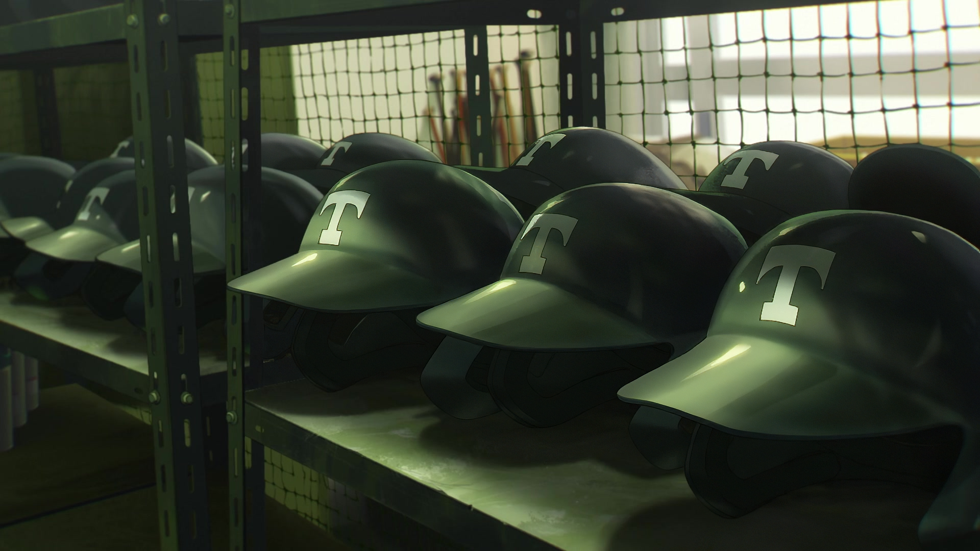 HD anime wallpaper featuring Oblivion Battery with baseball elements, providing a dynamic and vibrant backdrop for your desktop.