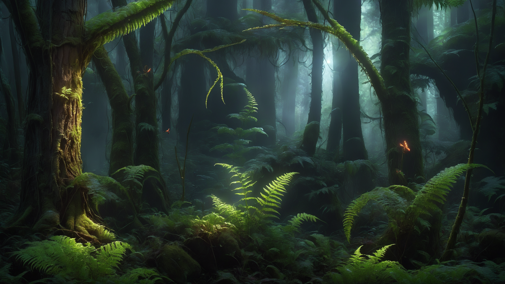 Mystery Jungle by PythonArt