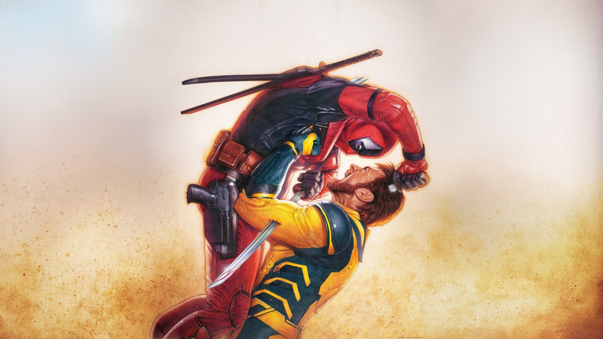 Download Deadpool & Wolverine 4k Ultra HD Wallpaper
