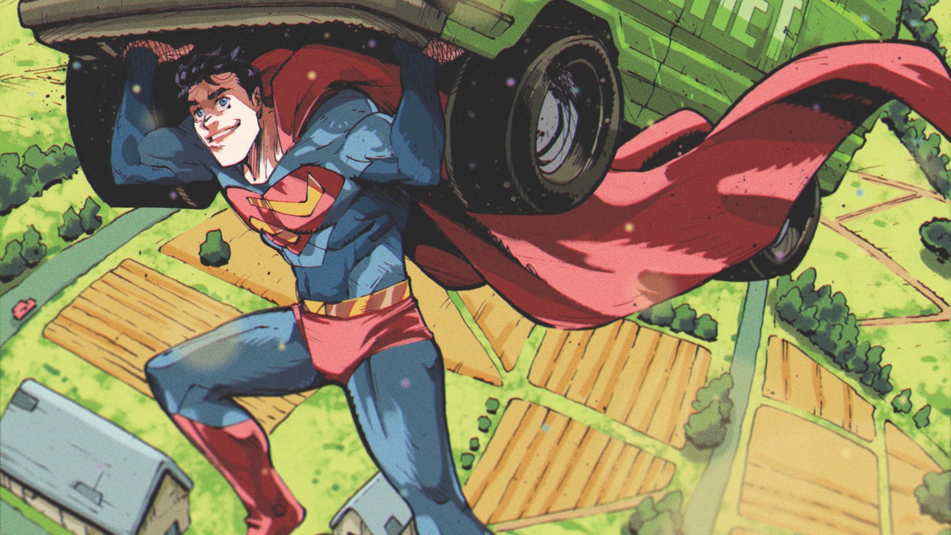 Download My Adventures With Superman HD Wallpaper