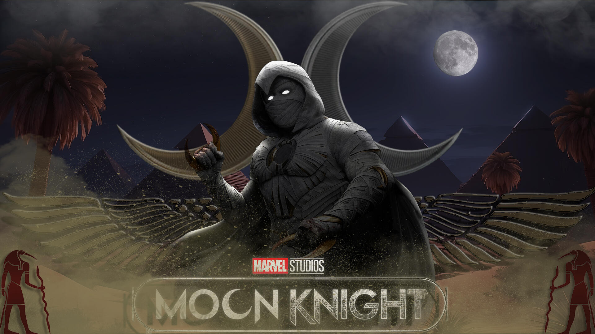 Download Moon Knight Marvel Studios Marvels HD Wallpaper