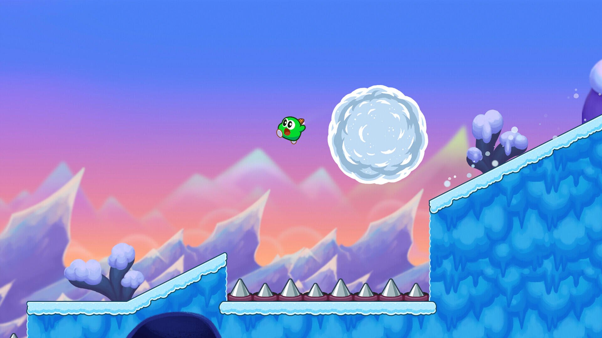 HD wallpaper featuring imagery from the video game Gimmick! 2, designed as a striking desktop background for gaming enthusiasts.