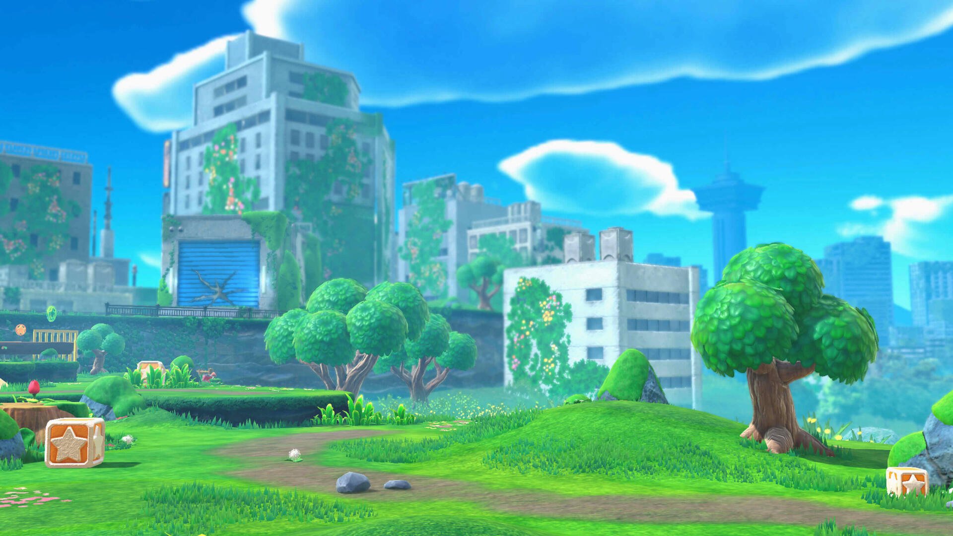 Download Kirby And The Forgotten Land HD Wallpaper