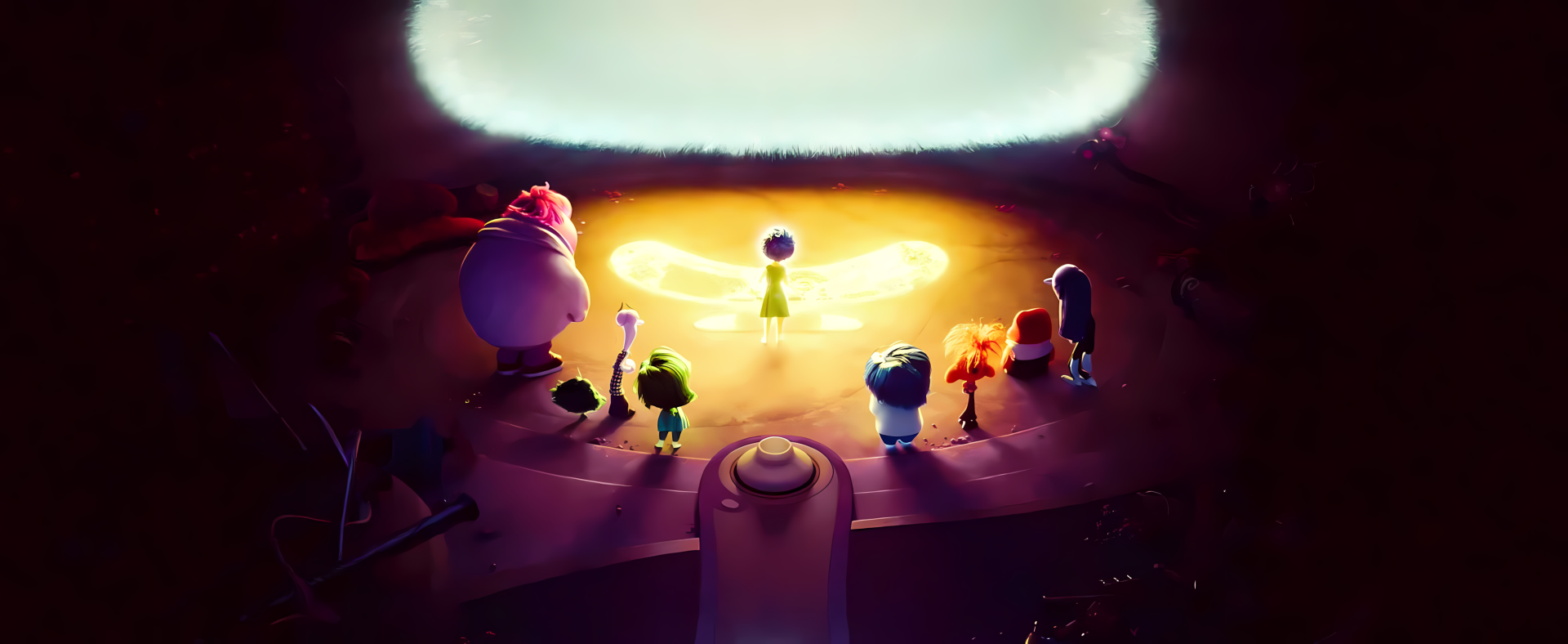 Download Movie Pixar Inside Out 2 HD Wallpaper