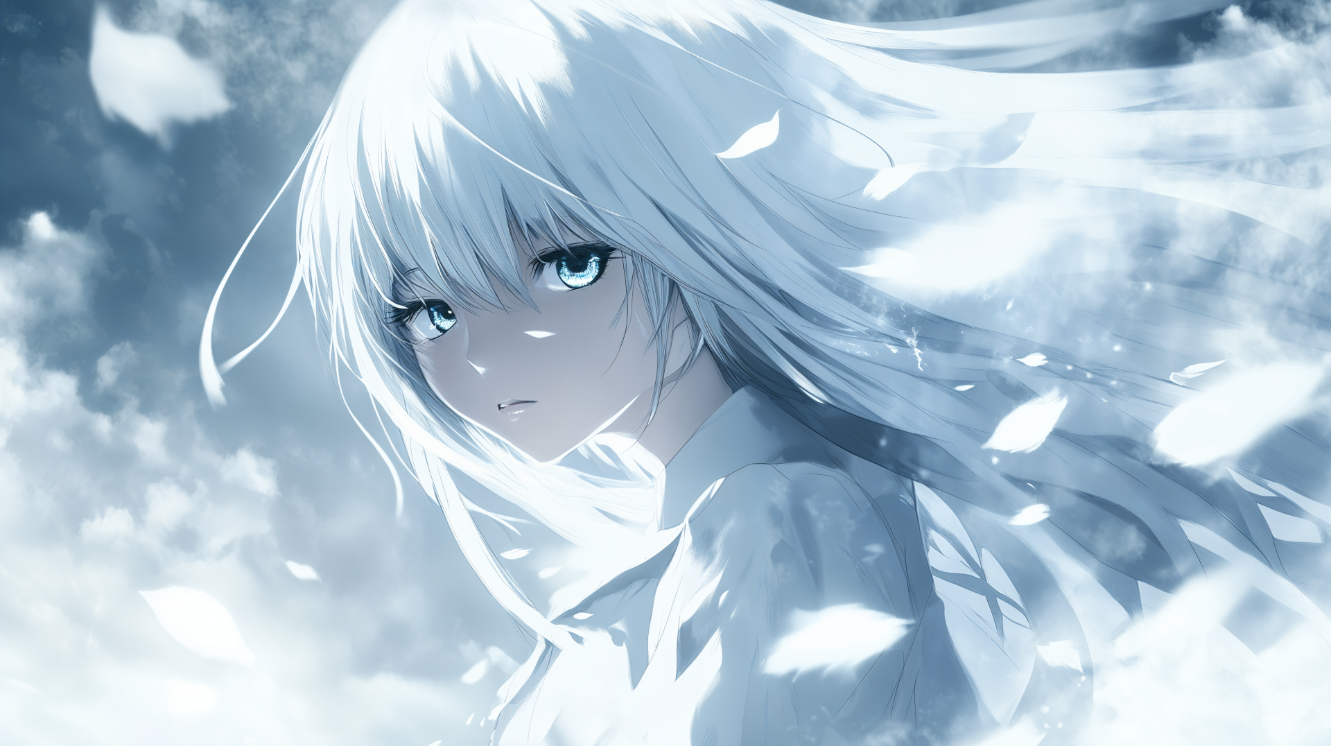  20 White Anime 4k Wallpapers