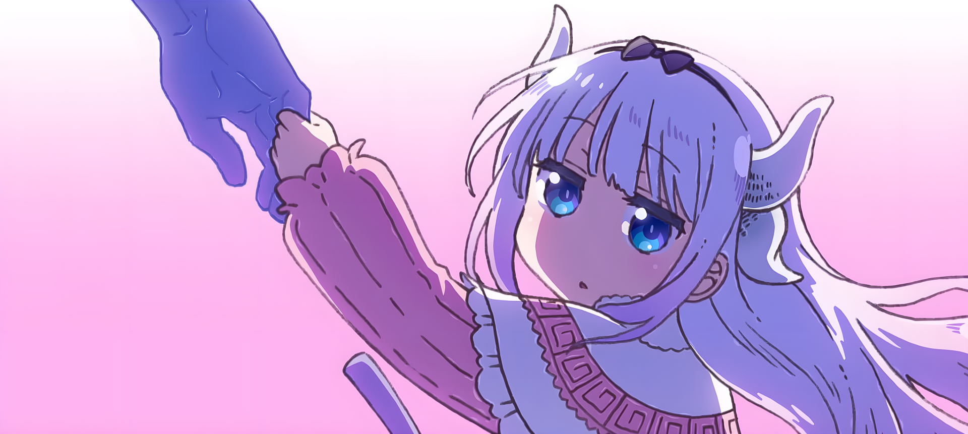 Download Anime Miss Kobayashi's Dragon Maid Kanna Kamui Miss Kobayashi’s Dragon Maid: A Lonely Dragon Wants To Be Loved HD Wallpaper