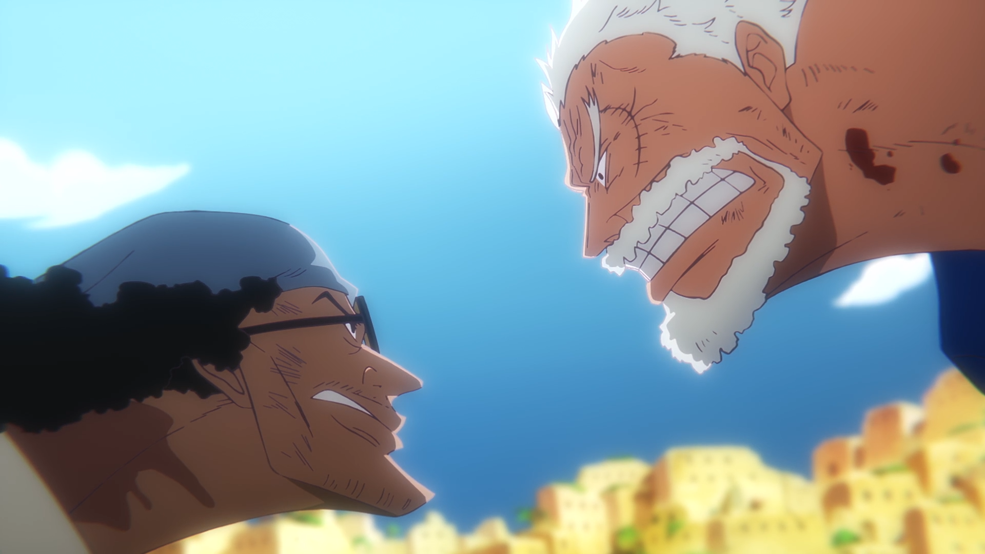 Download Anime One Piece Monkey D. Garp Aokiji (One Piece) HD Wallpaper