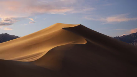 HD desktop wallpaper featuring a serene dune landscape with soft sand tones, designed for macOS users who appreciate minimalist aesthetics.