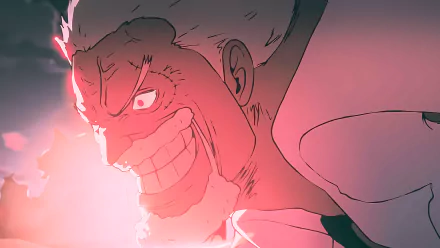  One Piece | Garp Smiling Before the Attack