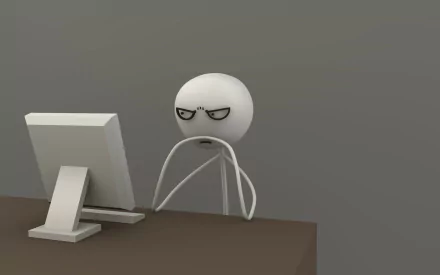 A humorous meme displayed as a high-definition desktop wallpaper, featuring a playful text overlay that adds a fun touch to your screen background.