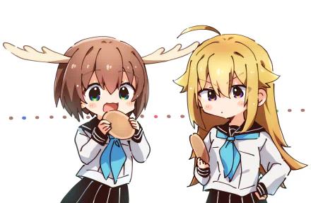  Noko Shikanoko and Torako Koshi by にゃー