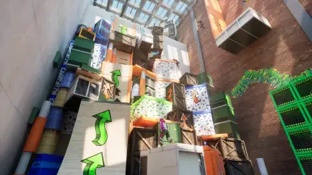 A dynamic HD desktop wallpaper featuring vibrant video game action, showcasing supermoves and parkour elements that capture intense gaming excitement.