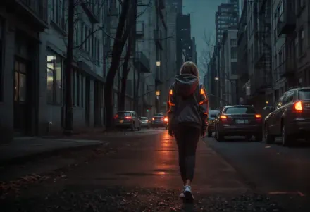  Women walking alone threw the streets