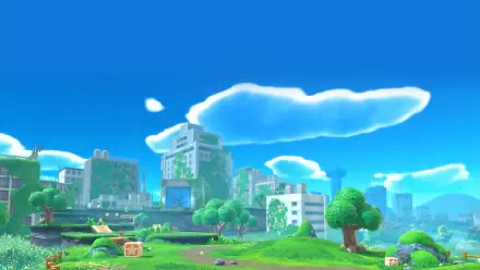 Kirby and The Forgotten Land HD Desktop Wallpaper | Background Image