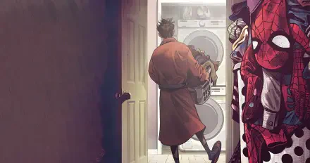 Peter doing laundry