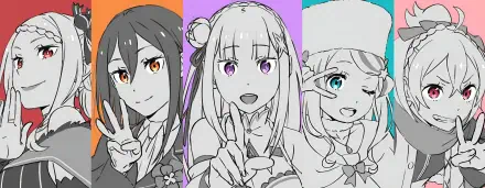 Anime Re:Zero - Starting Life in Another World HD Desktop Wallpaper | Background Image