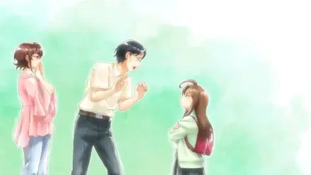 Anime TsumaSho Marika Shiraishi Keisuke Niijima Mai Niijima HD Desktop Wallpaper | Background Image