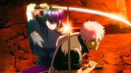  Gintama | Takasugi defends Gintoki