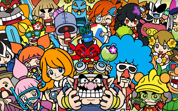 WarioWare: Move It! HD Desktop Wallpaper | Background Image