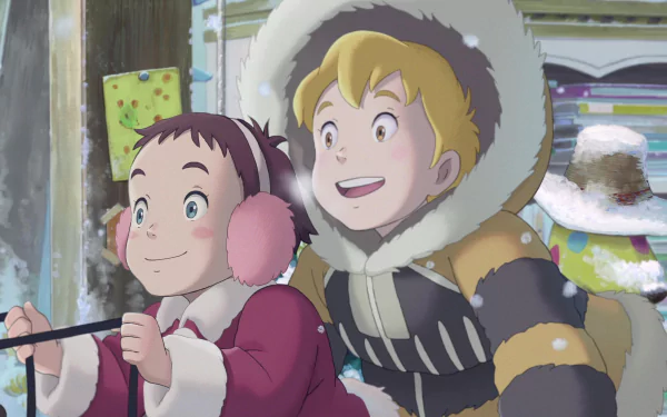 HD desktop wallpaper from Studio Ponoc's anime The Imaginary (2023), featuring captivating visuals and vibrant colors, perfect to enhance any screen.