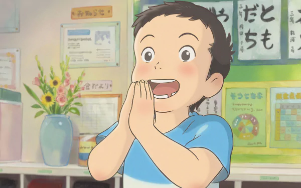 A captivating HD desktop wallpaper featuring characters from Modest Heroes, an anime by Studio Ponoc, showcasing their unique art style and storytelling.