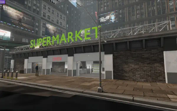 A vibrant HD desktop wallpaper featuring the video game Supermarket Together, showcasing colorful graphics and playful elements that bring retail adventures to life.