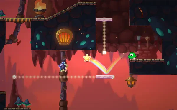 HD wallpaper featuring elements from the video game Gimmick! 2, designed for an engaging desktop background experience.