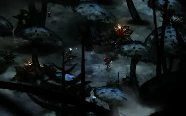 HD desktop wallpaper featuring imagery from the video game Perennial Order, showcasing vibrant visuals and intricate design. A captivating background for any PC setup.