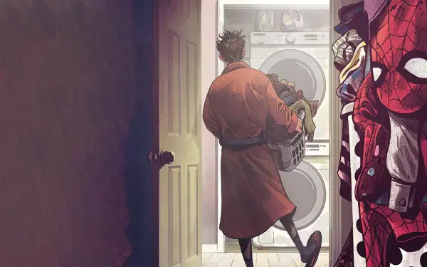  Peter doing laundry